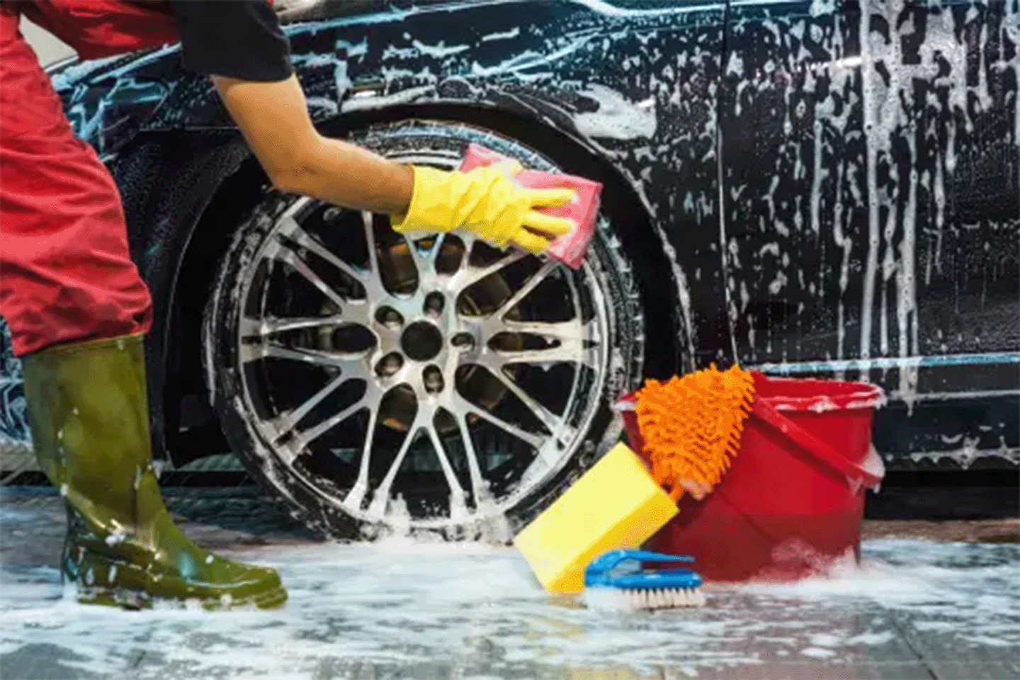 tire washing