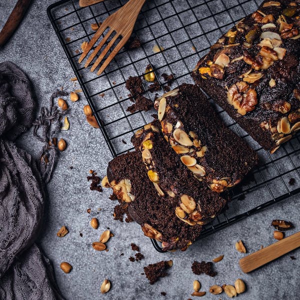 chocolate almond loaf