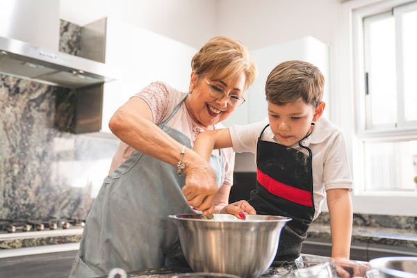 baking in the kitchen